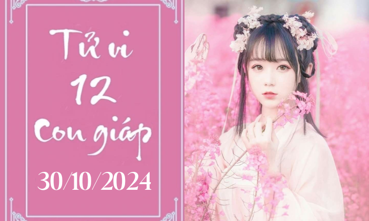 Tử vi 12 con giáp hôm nay ngày 30/10/2024: Sửu thuận lợi, Dần nóng vội