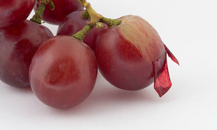 Mẹo bóc vỏ nho dễ dàng chỉ bằng một chiếc tăm