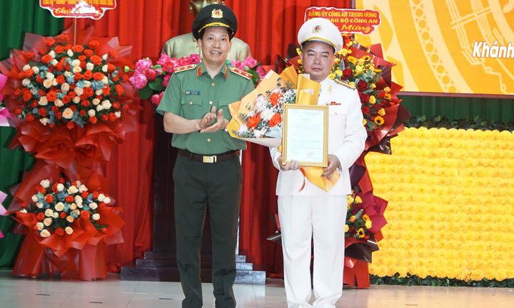 Khánh Hòa có tân Giám đốc Công an tỉnh
