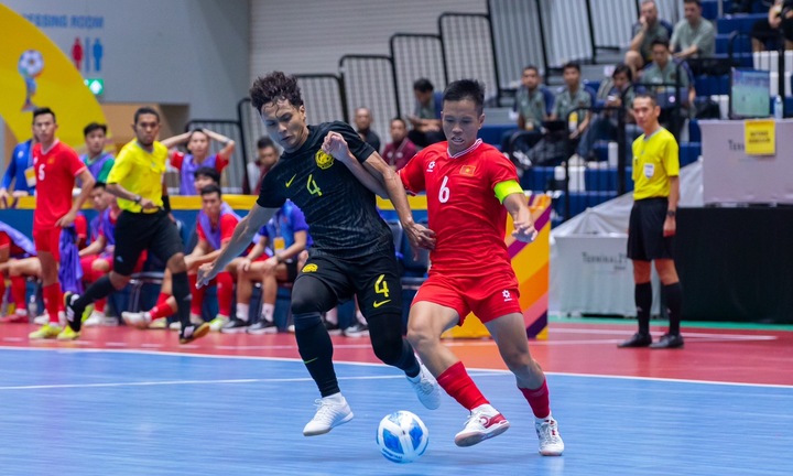 Đội tuyển futsal Việt Nam thắng Brunei 14-0