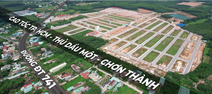 'Săn' dự án liền kề cao tốc TP.HCM - Thủ Dầu Một - Chơn Thành
