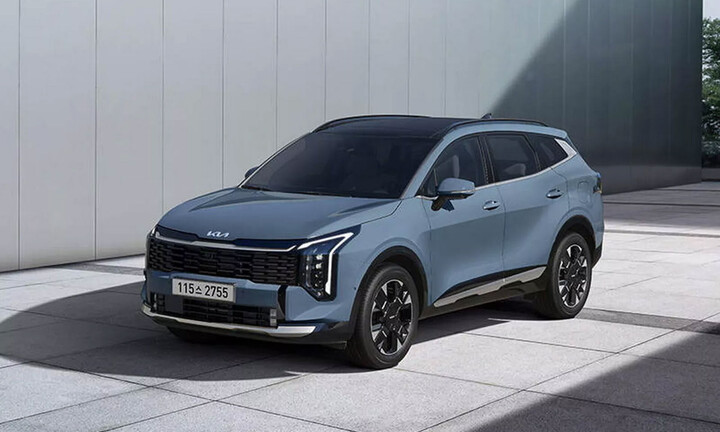 KIA Sportage 2025 lộ diện tại Hàn Quốc