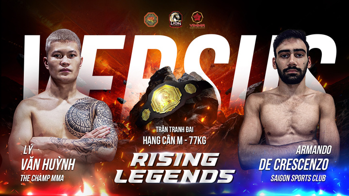 Cao thủ MMA Lý Văn Huỳnh gặp võ sĩ Nam Phi ở LION Championship 19