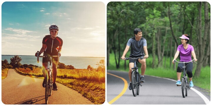 Nên đạp xe bao nhiêu phút mỗi ngày?