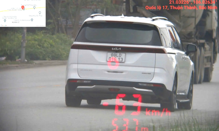 CSGT tỉnh Bắc Ninh công bố danh sách 468 phương tiện bị phạt nguội tháng 10