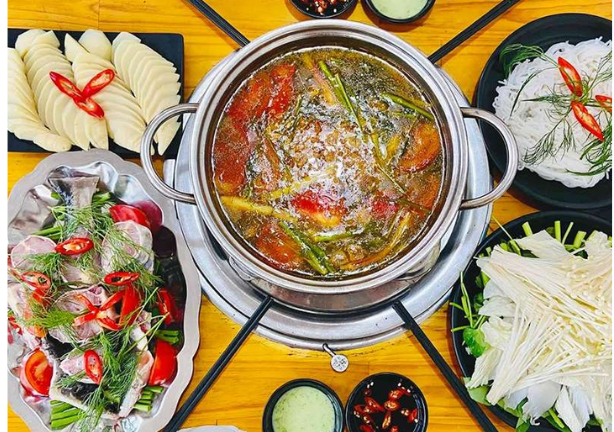 Cách làm món cá trắm nhúng mẻ thơm ngon