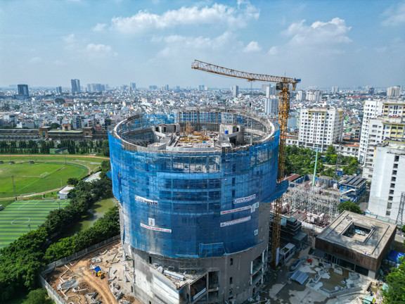 Toàn cảnh rạp xiếc và biểu diễn đa năng gần 1.400 tỷ đồng ở TP.HCM