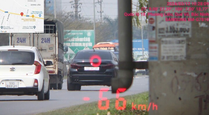 Một tuần, 673 xe bị phạt nguội ở Bắc Ninh