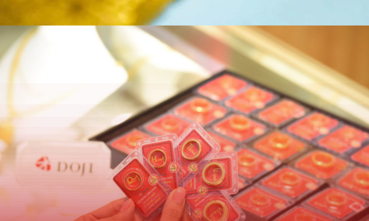 Vàng miếng, vàng nhẫn đua nhau tăng chóng mặt