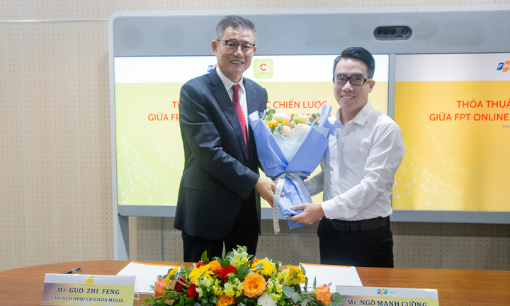 FPT Online hợp tác Chicilon Media ứng dụng AI trong truyền thông