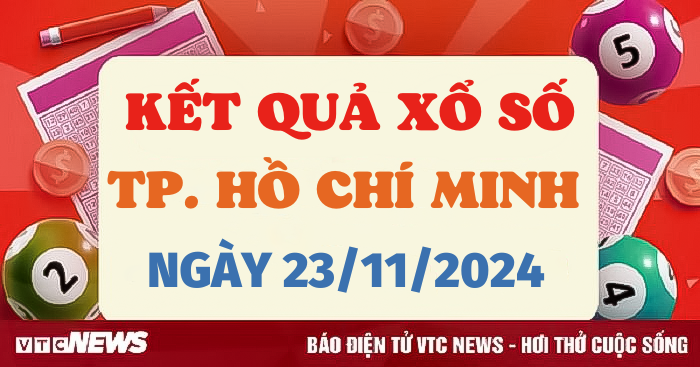 Trực tiếp kết quả xổ số TP.HCM hôm nay 23/11/2024 - XSHCM 23/11
