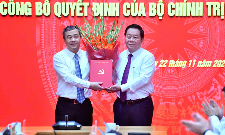 Bí thư Thái Bình Ngô Đông Hải giữ chức Phó Trưởng Ban Tuyên giáo Trung Ương