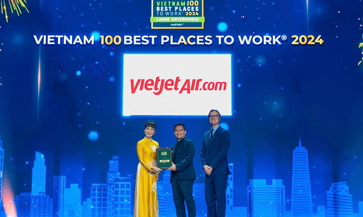 Vietjet, Vingroup, FPT... giành giải thưởng Nơi làm việc tốt nhất Việt Nam 2024