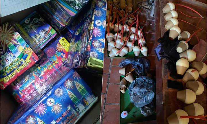 Chưa đến Tết, pháo hoa đã bán ngập 'chợ mạng'