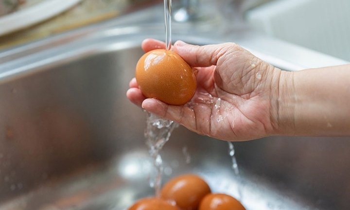 Có nên rửa sạch trứng trước khi bỏ vào tủ lạnh? 
