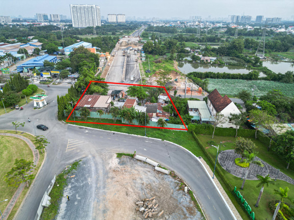 Đường nghìn tỷ nối TP.HCM với Long An làm gần xong vẫn ngóng trả mặt bằng