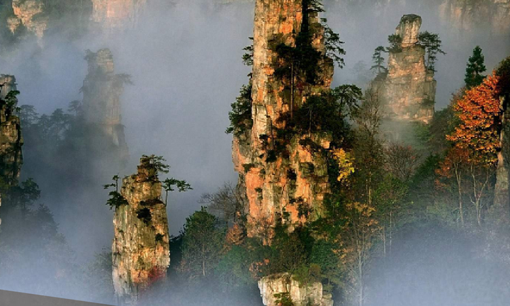 Công viên quốc gia ‘tứ bề mây phủ’ ở Trung Quốc