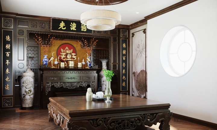 Phòng thờ nên để sáng hay tối? 