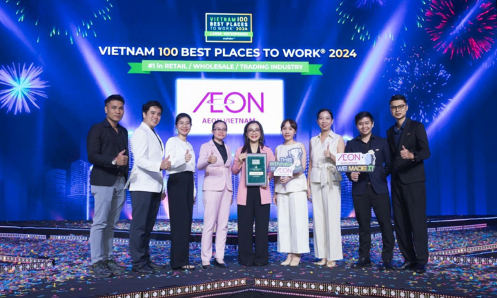 AEON Việt Nam - nơi làm việc tốt nhất ngành bán lẻ