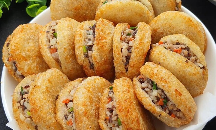Cách làm món xôi chiên nhân thịt giòn rụm, thơm ngon