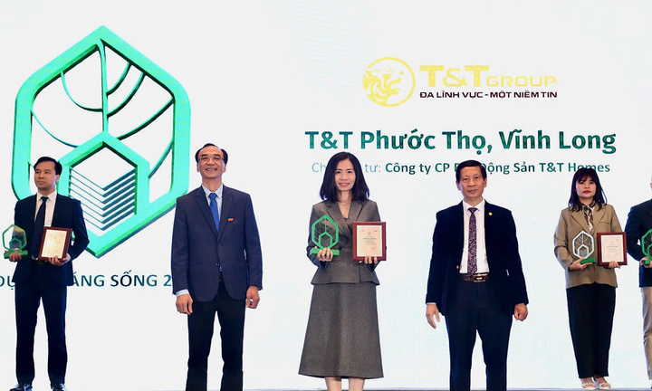 Dự án Khu dân cư Phước Thọ của T&T Group được vinh danh Dự án đáng sống 2024