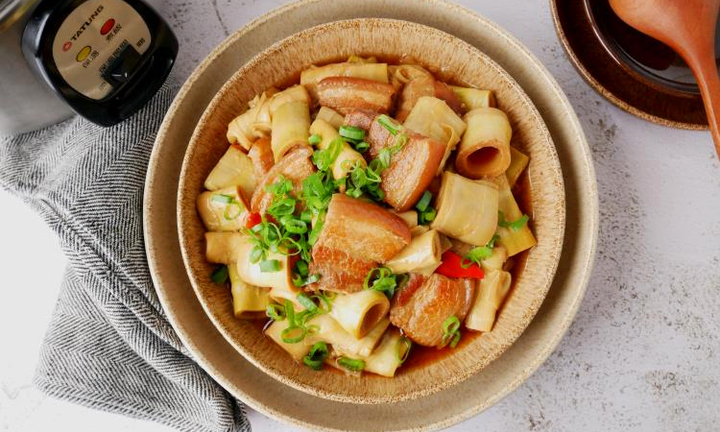 Thịt ba chỉ kho măng, món ngon đưa cơm ngày lạnh