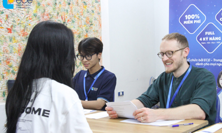 Thi thử IELTS trên giấy miễn phí tại ECE English