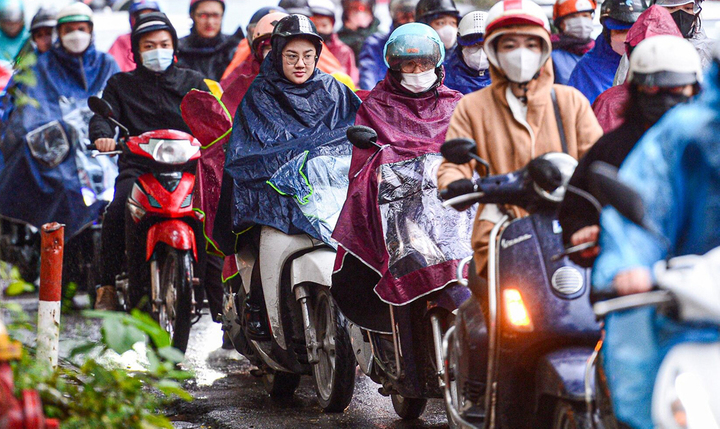 Miền Bắc sắp đón liên tiếp hai đợt không khí lạnh, trời mưa rét