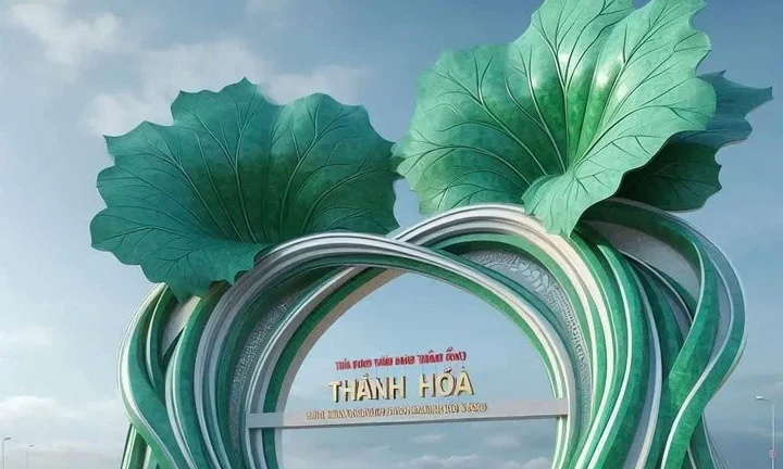 Loạt ảnh cổng chào các tỉnh thành do AI vẽ đón năm 2025 khiến dân mạng thích thú