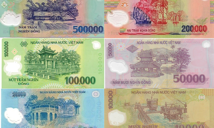 Những địa danh nào được in trên tiền Việt Nam?