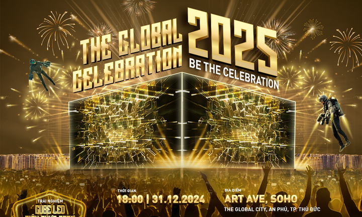 'Be The Celebration' - chốt lịch đến lễ hội đón năm mới ở Trung tâm mới TP.HCM