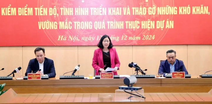 Họp kiểm điểm tiến độ Dự án đường vành đai 4 - Vùng Thủ đô