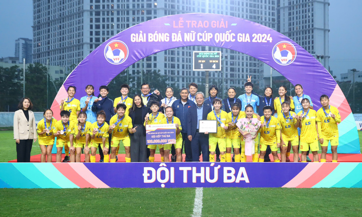 Xác định đội xếp hạng Ba giải Cúp Quốc gia nữ 2024