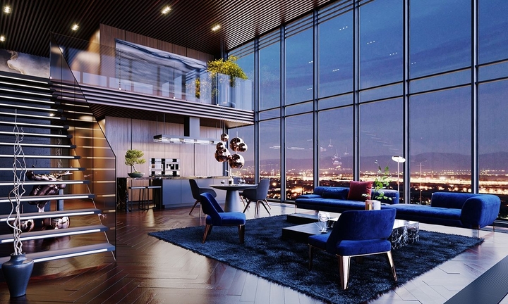 Tìm hiểu đặc điểm cơ bản của căn hộ penthouse