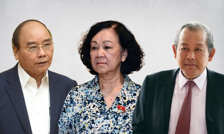 Cảnh cáo ông Nguyễn Xuân Phúc, Trương Hoà Bình, khiển trách bà Trương Thị Mai