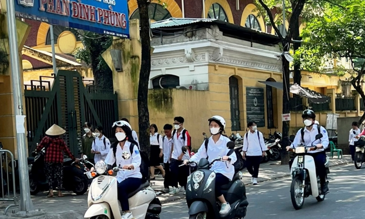 Học sinh vi phạm giao thông sẽ bị xếp loại hạnh kiểm thấp