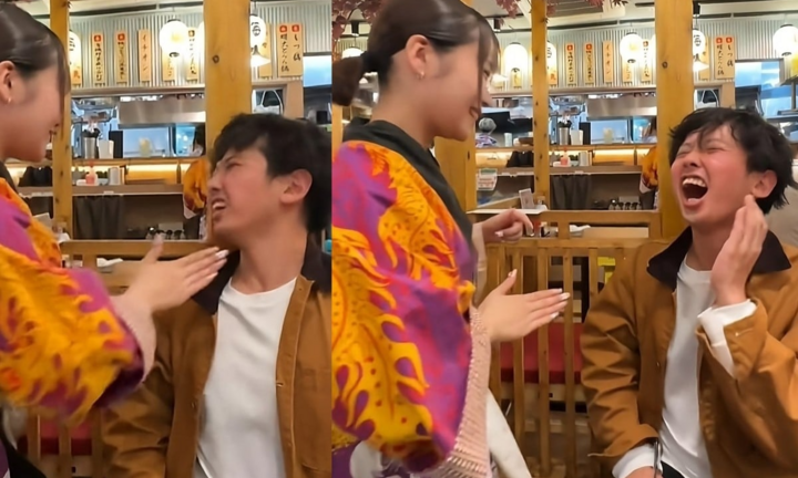 Bị khiếu nại, nhà hàng Nhật Bản ngừng dịch vụ 'tát cho tỉnh rượu'