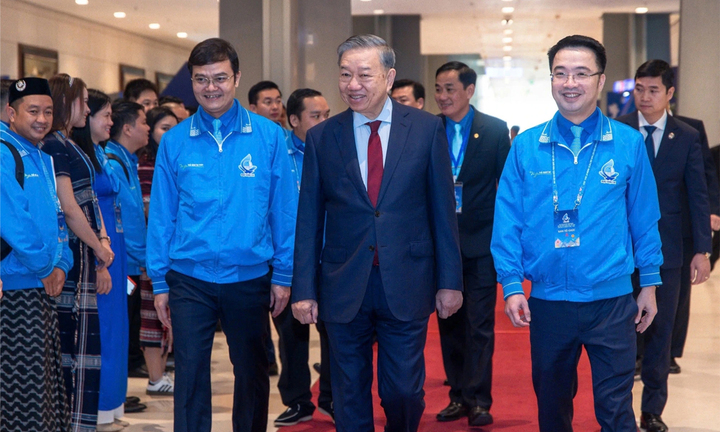 Tổng Bí thư dự Đại hội đại biểu toàn quốc Hội Liên hiệp Thanh niên Việt Nam