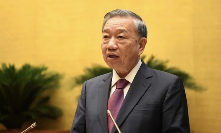 Tổng Bí thư Tô Lâm tiếp Bộ trưởng Quốc phòng Trung Quốc