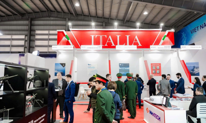Gặp gỡ các doanh nghiệp Ý tại Triển lãm Quốc phòng quốc tế Việt Nam 2024
