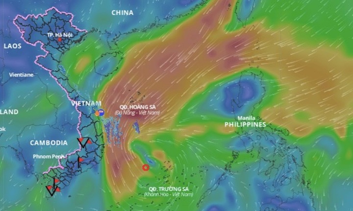Tin bão số 10 mới nhất và dự báo thời tiết Hà Nội 10 ngày từ 24/12