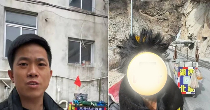 Chàng trai 'nhàu' như ông lão sau nửa năm đi bộ 3.300km đến Tây Tạng