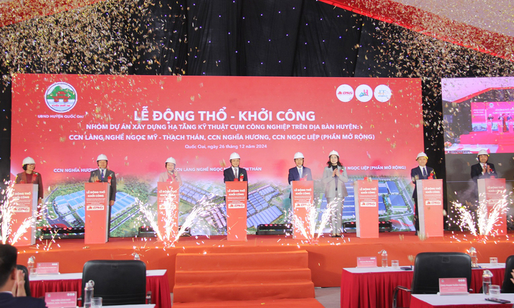 Khởi công 3 cụm công nghiệp gần 42 ha: Tín hiệu sáng cho kinh tế Quốc Oai