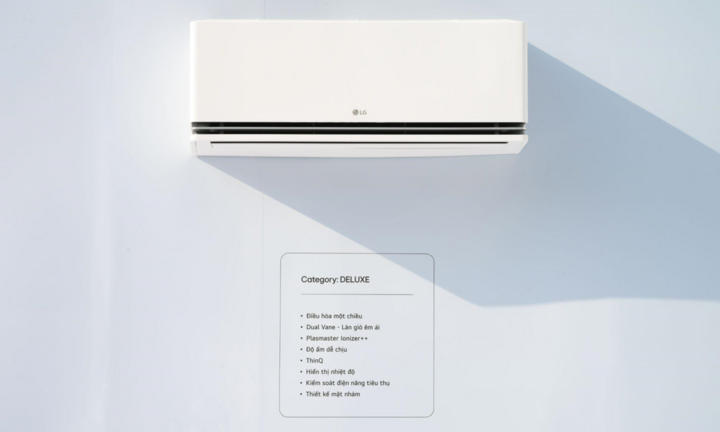 Thưởng thức 'Bản hoà âm tầng không' từ làn gió thông minh LG Dualcool AI Air