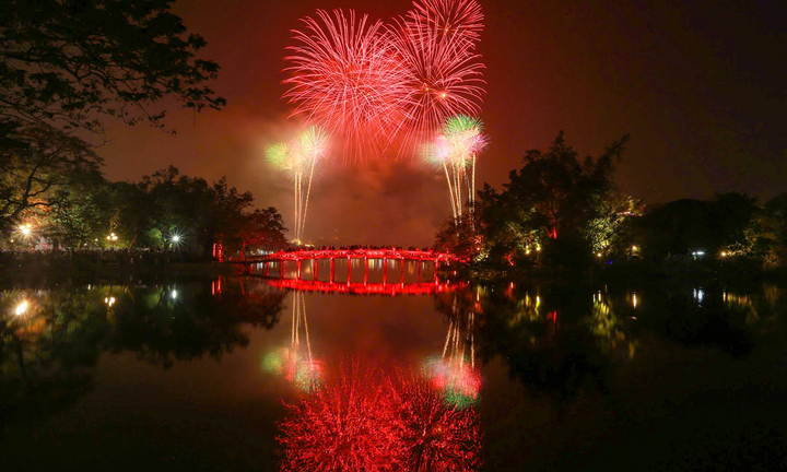 Danh sách 31 điểm bắn pháo hoa dịp Tết Nguyên đán 2025 ở Hà Nội