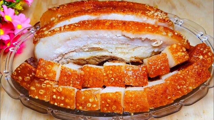 Cách làm thịt nướng giòn bì cực ngon