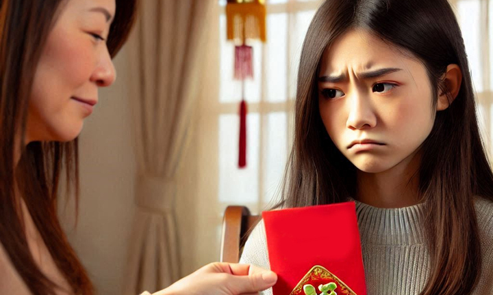 Bị cháu tỏ thái độ, tôi nóng mặt thu lại tiền lì xì