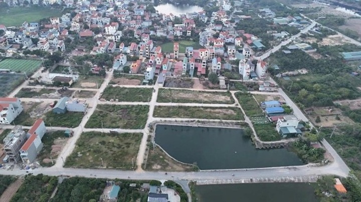 Đất trúng đấu giá huyện Quốc Oai, Hà Nội hạ nhiệt, cao nhất 77 triệu đồng/m2