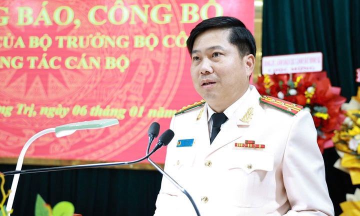 Đại tá Vũ Văn Đấu làm Giám đốc Công an Quảng Trị
