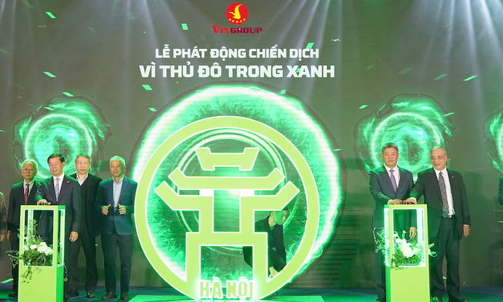 Vingroup phát động chiến dịch 'Vì Thủ đô trong xanh'